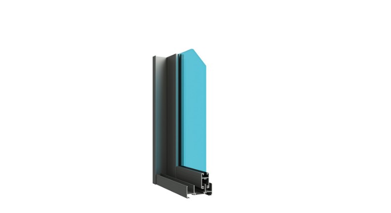 Cửa nhôm DT 2 cánh