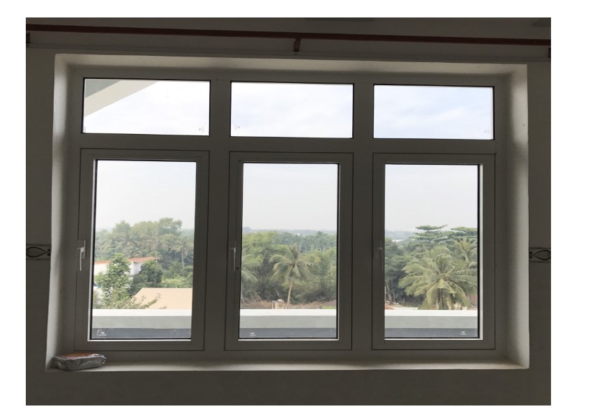 Mẫu cửa sổ mở quay 3 cánh