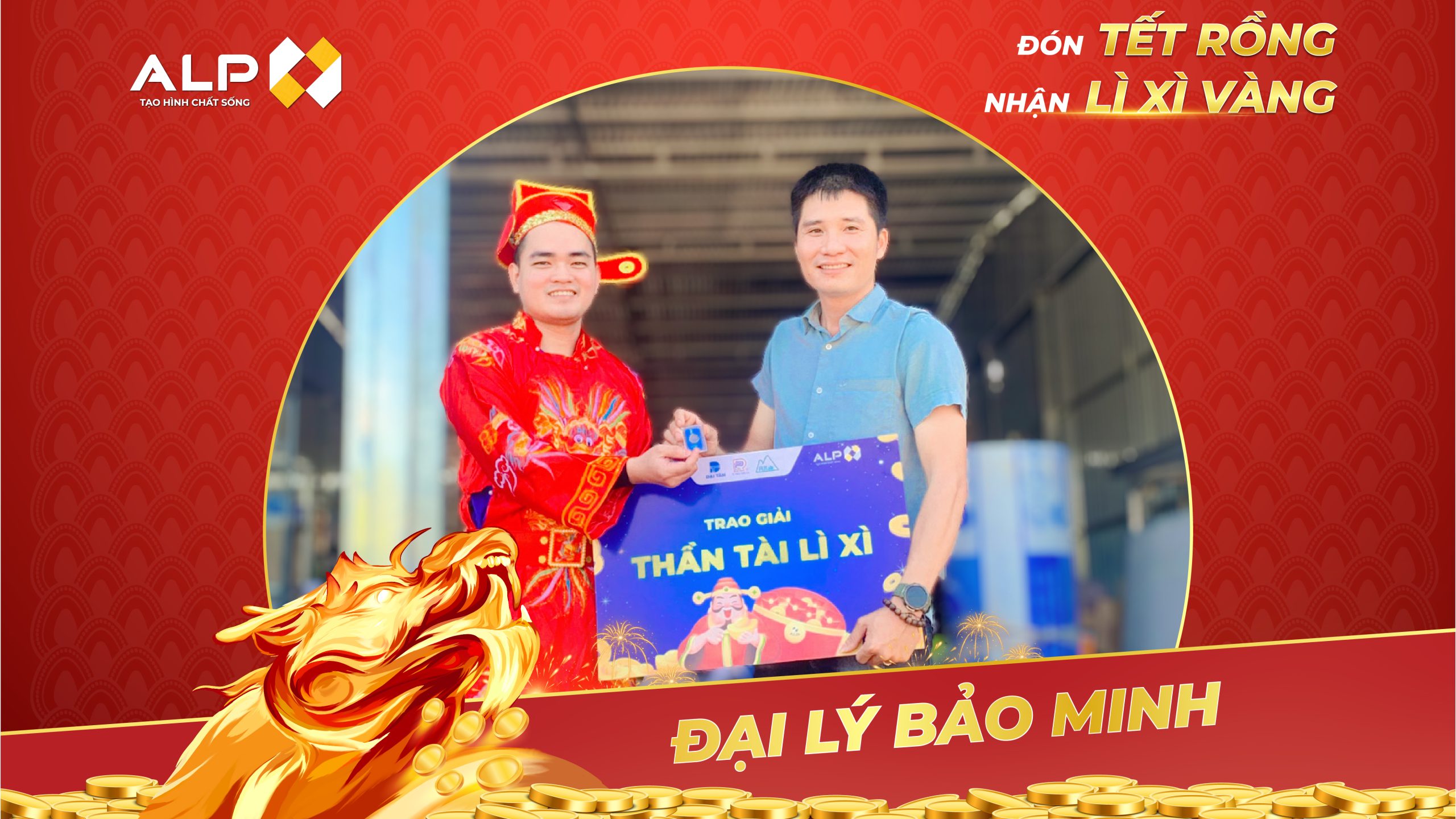 THẦN TÀI ĐẾN, THẦN TÀI ĐẾN “Đón Tết Rồng, Nhận Lì Xì Vàng”
