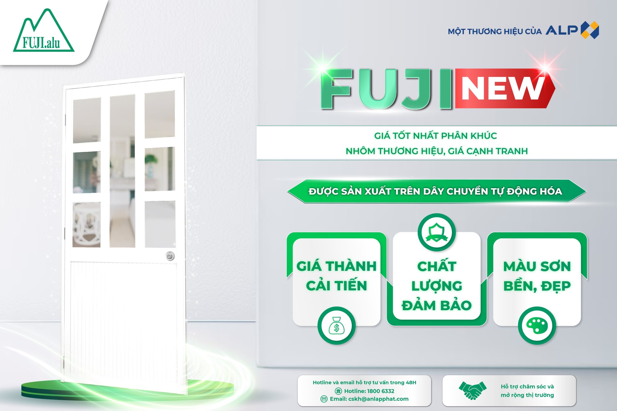 THÔNG BÁO RA MẮT FUJI NEW – NHÔM THƯƠNG HIỆU, GIÁ CẠNH TRANH