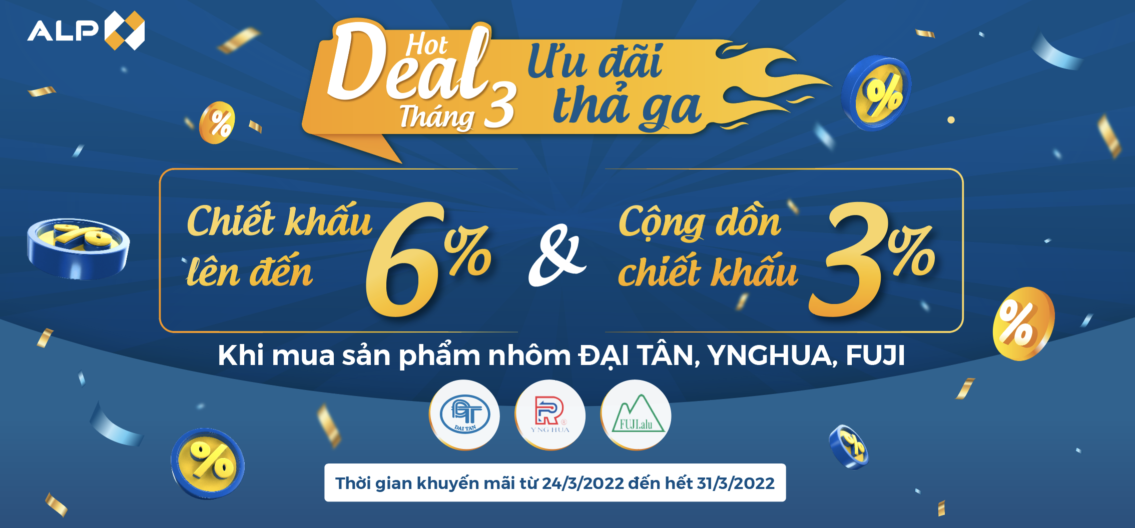 HOT DEAL THÁNG 3 –  ƯU ĐÃI THẢ GA 