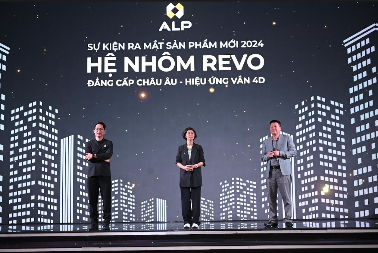 DẤU ẤN NỔI BẬT TRONG SỰ KIỆN RA MẮT REVO – HỆ NHÔM “ĐẲNG CẤP CHÂU ÂU – HIỆU ỨNG VÂN 4D”