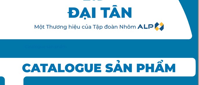 CATALOGUE NHÔM ĐẠI TÂN 2026