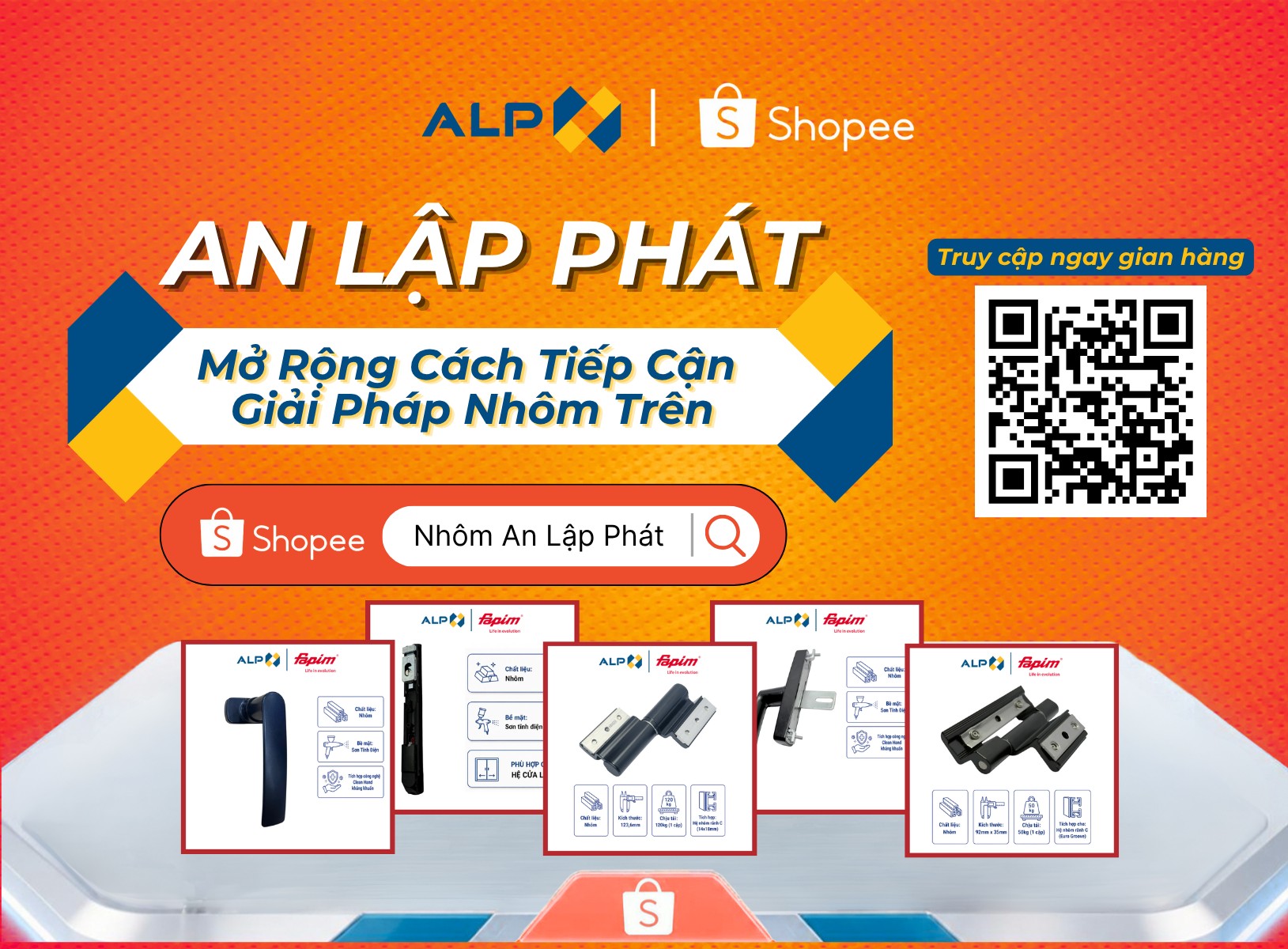 ALP MỞ RỘNG CÁCH TIẾP CẬN GIẢI PHÁP NHÔM TRÊN SHOPEE