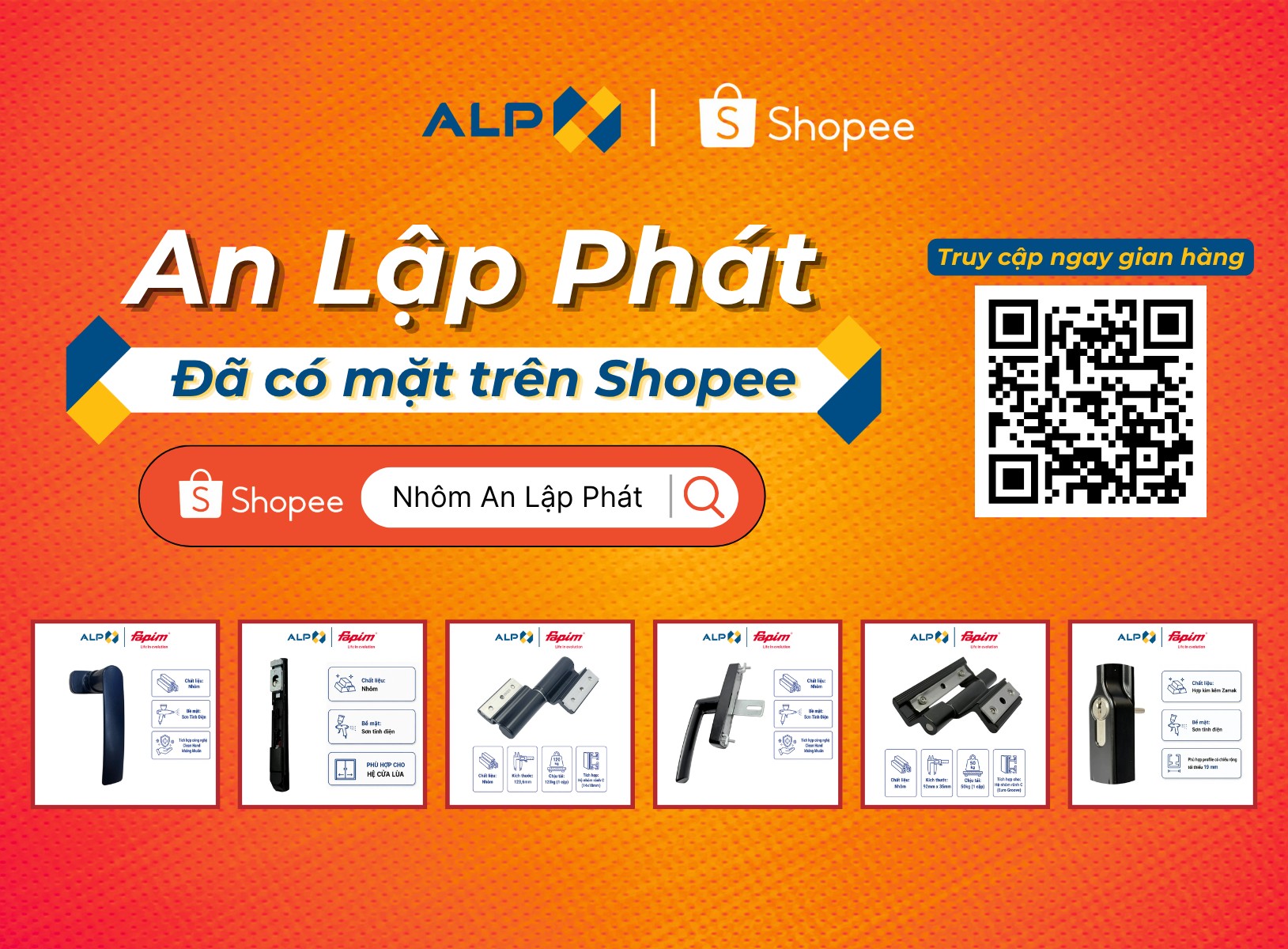 AN LẬP PHÁT CHÍNH THỨC RA MẮT GIAN HÀNG SHOPEE 