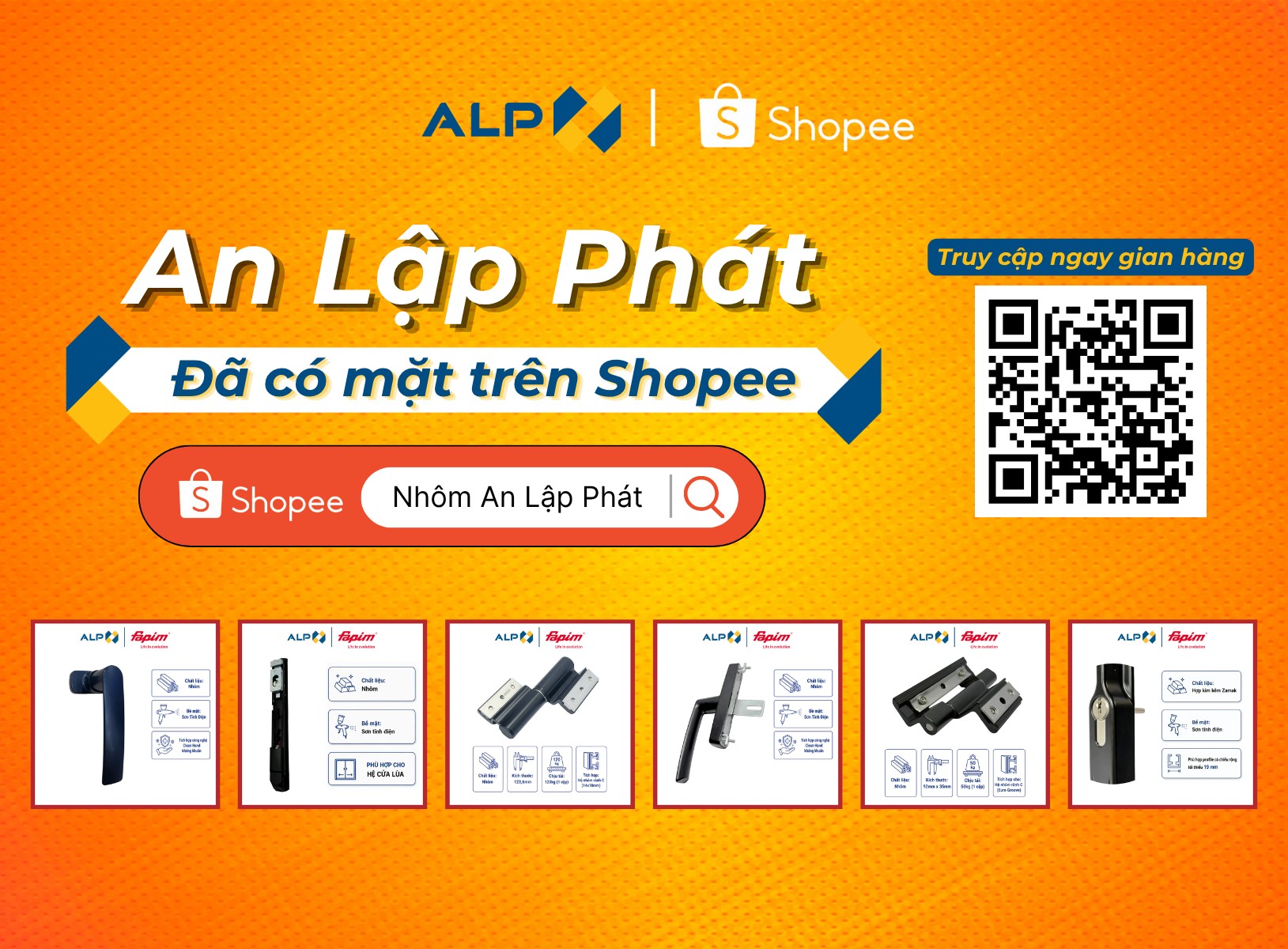 AN LẬP PHÁT CHÍNH THỨC RA MẮT GIAN HÀNG SHOPEE 